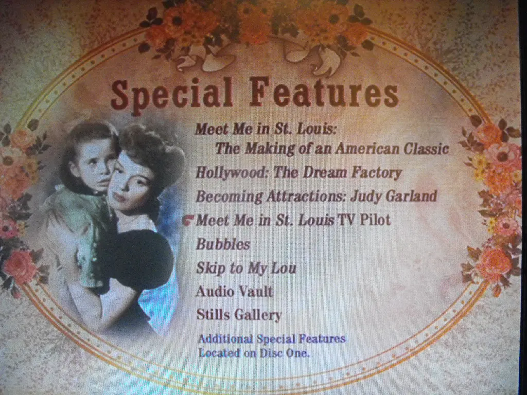 Meet Me In St. Louis Special Features