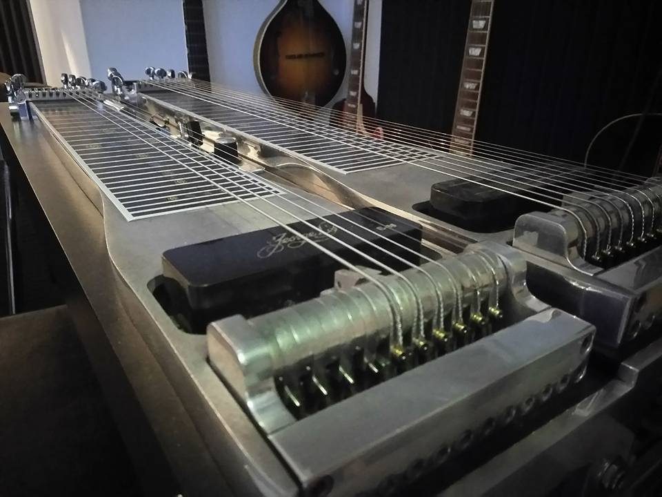 Music Instruments In The Music Studio