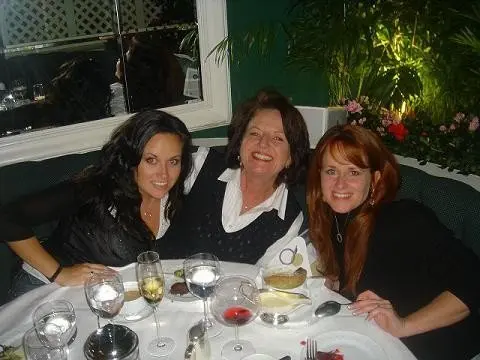 Three Beautiful Women Having Food