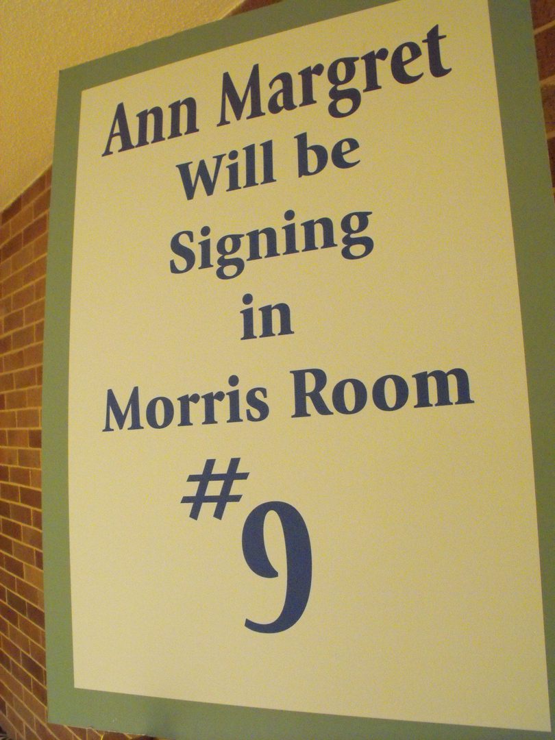 Ann Margret Signing In Morris Room