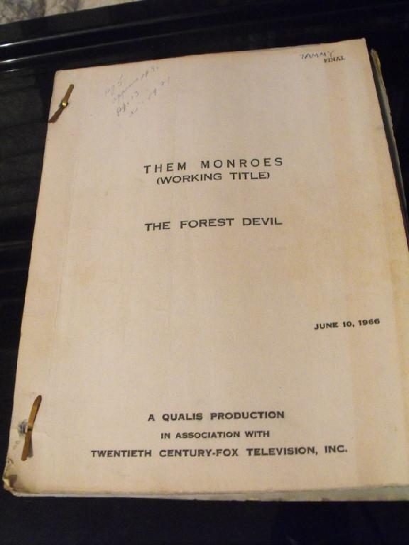 Them Monroes - The Forest Devil Working Title Script