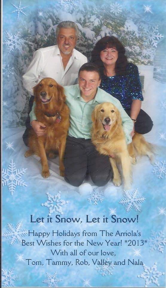 New Year Wishes From Tammy, Tom, Robby, Valley And Nala